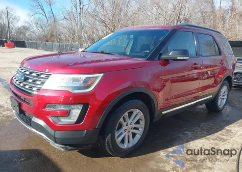 2017 Ford Explorer Xlt из США, поврежденный, VIN 1FM5K7DH6HGB31344